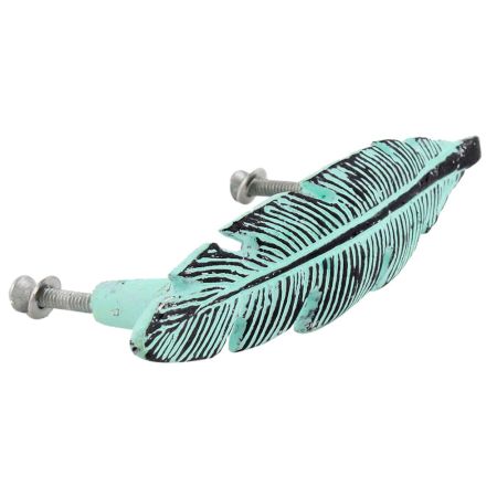 Aqua Angel Distressed Iron Cabinet Knob